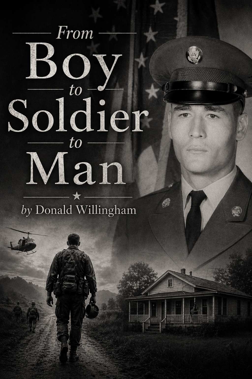 Book cover: From Boy to Soldier to Man